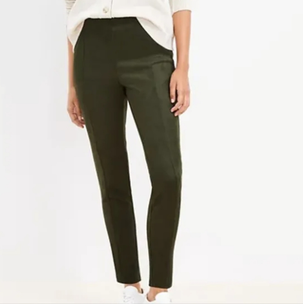 LOFT Faux Suede Leggings